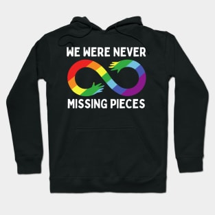 Autistic Rainbow Infinity Design Hoodie